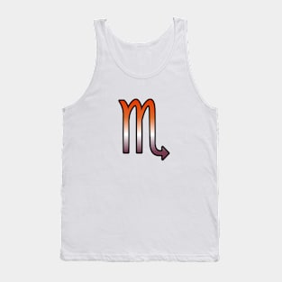 Scorpio Lesbian Pride Symbol Tank Top